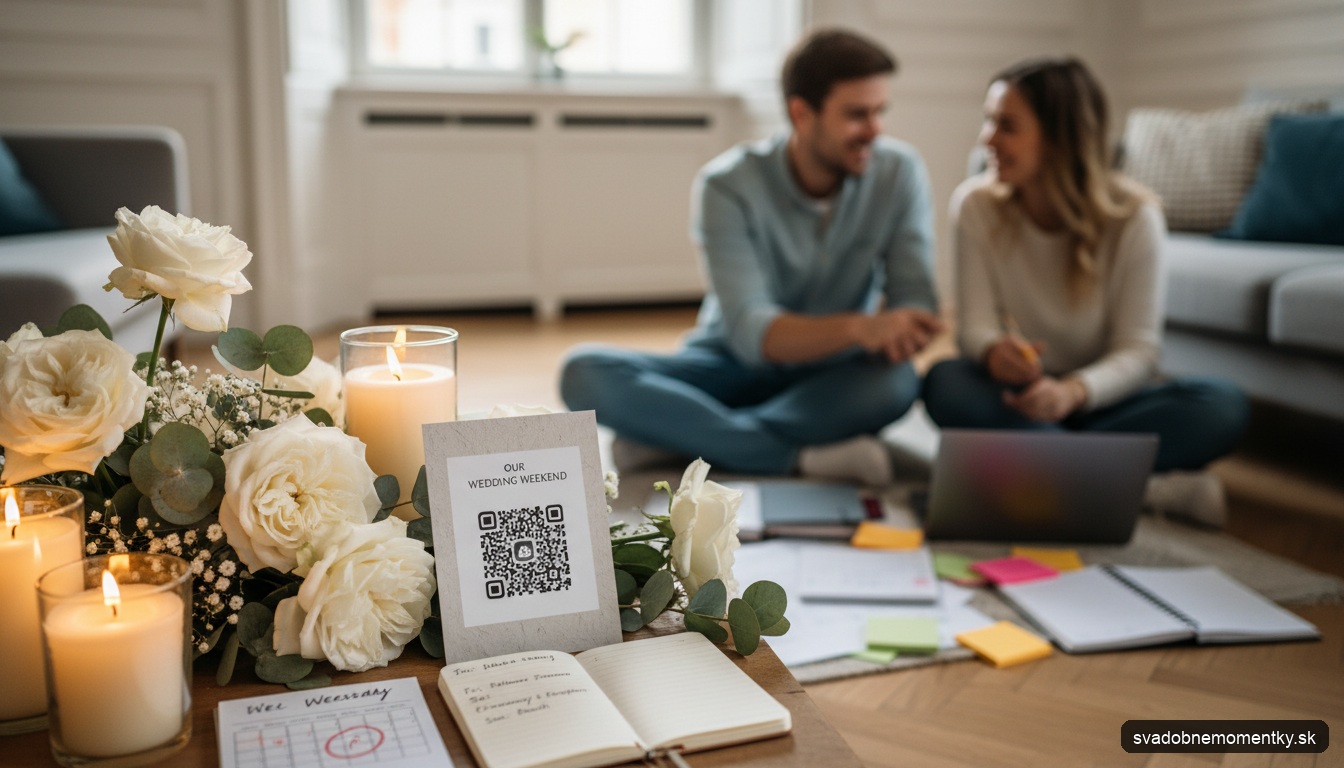 Svadobný víkend plánovanie praktický checklist pre páry